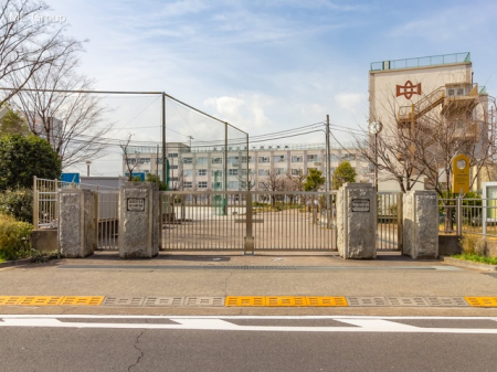 周辺環境　中学校 400m 足立区立第十四中学校