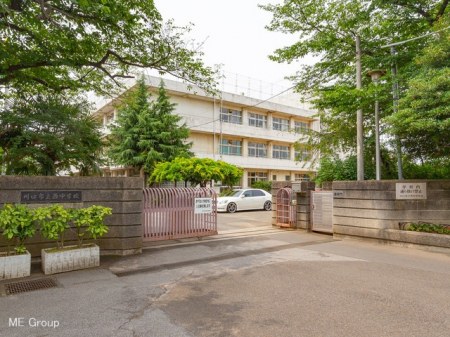 周辺環境　中学校 1000m 川口市立西中学校