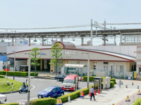 周辺環境　駅 m 東武伊勢崎大師線　谷塚駅