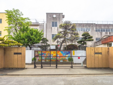 周辺環境　中学校 1500m 柏市立松葉中学校