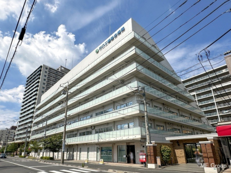 周辺環境　病院 1280m 川口工業総合病院