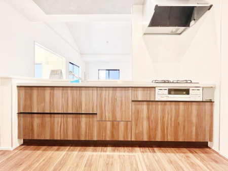 �L�b�`���@�V�X�e���L�b�`���̓V���v���ŃX�b�L�������O���̗��Ȃ��f�U�C���Ȃ̂ŉi���g�������I