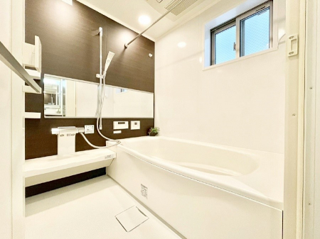 �����@�����������F�����̕ǖʁA������������芰����o�X���[���B