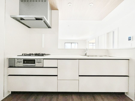 �L�b�`���@�V�X�e���L�b�`���̓V���v���ŃX�b�L�������O���̗��Ȃ��f�U�C���Ȃ̂ŉi���g�������I