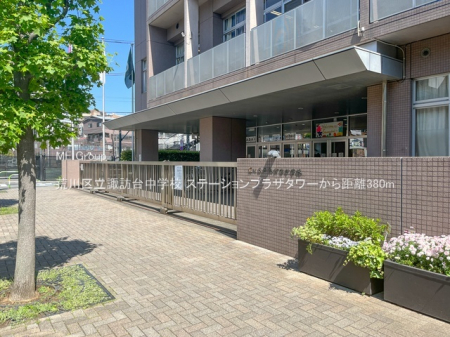 ���ӊ��@���w�Z 380m �r��旧�z�K�䒆�w�Z